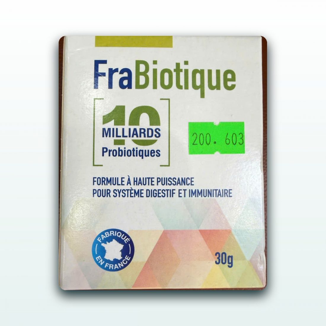 FraBiotique — Men vi sinh 10 tỷ lợi khuẩn, vị dâu tây