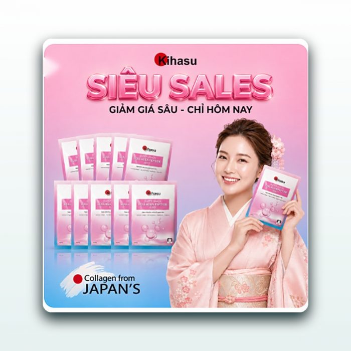 Mặt nạ Kihasu Collagen Peptide 6in1 25g