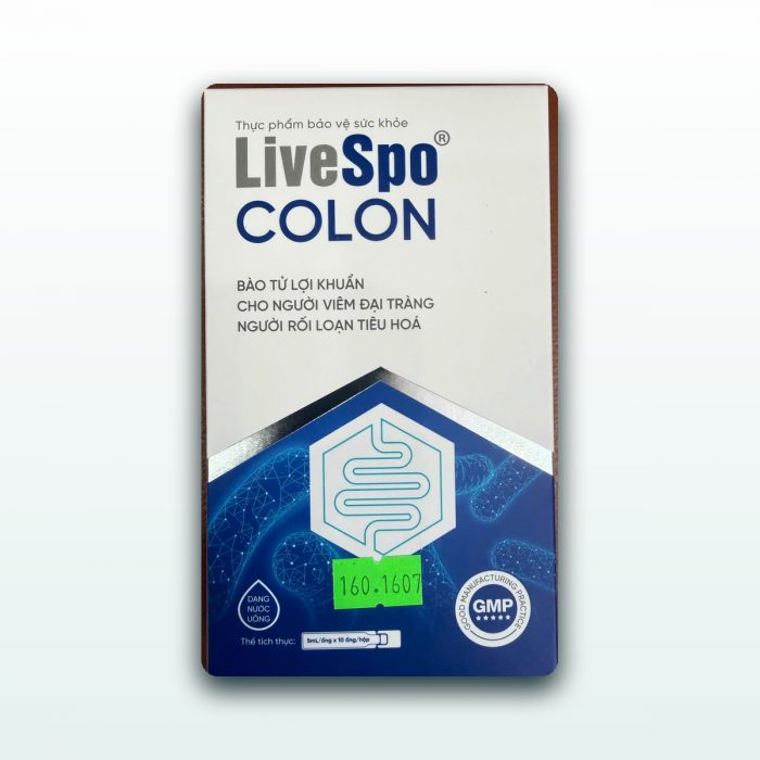 LiveSpo COLON — Bào tử lợi khuẩn cho người viêm đại tràng