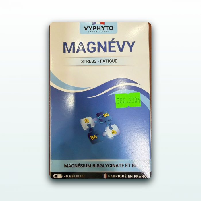 MAGNÉVY — Magie bisglycinate + Vitamin B6 (Pháp)